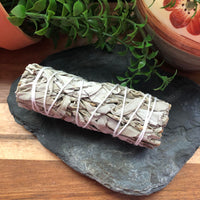 CALIFORNIA WHITE SAGE -- SMUDGE CLEANSING STICK
